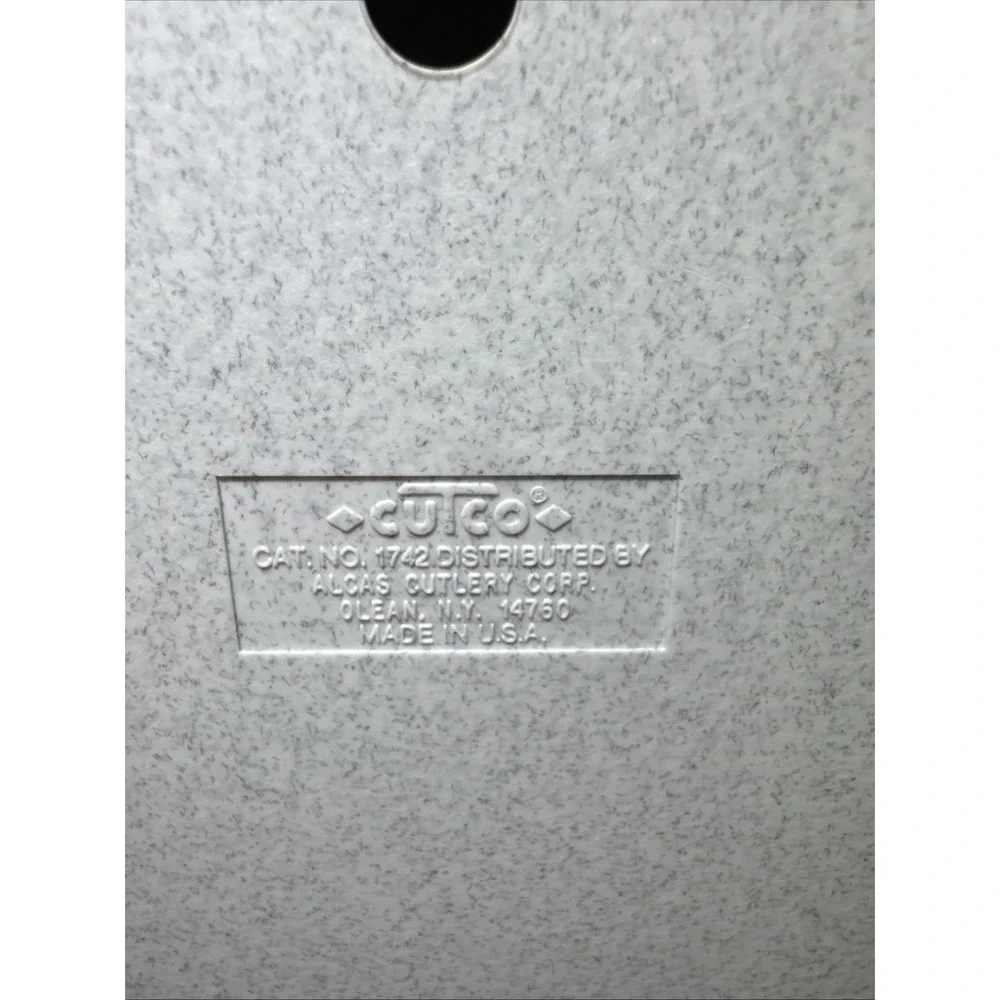 Cutco Knife Storage Block‎ For Drawer Or Wall #1742 5 Slots Gray Made USA 17x6